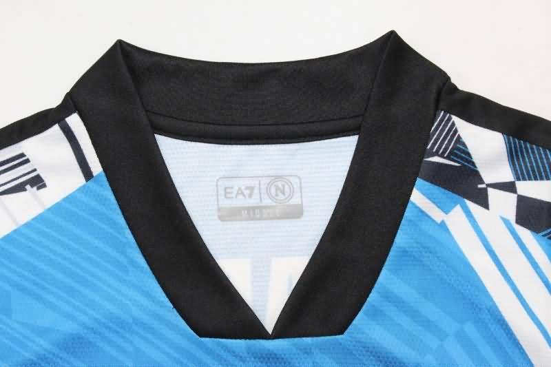 Thailand Quality(AAA) 24/25 Napoli Training Soccer Jersey 03