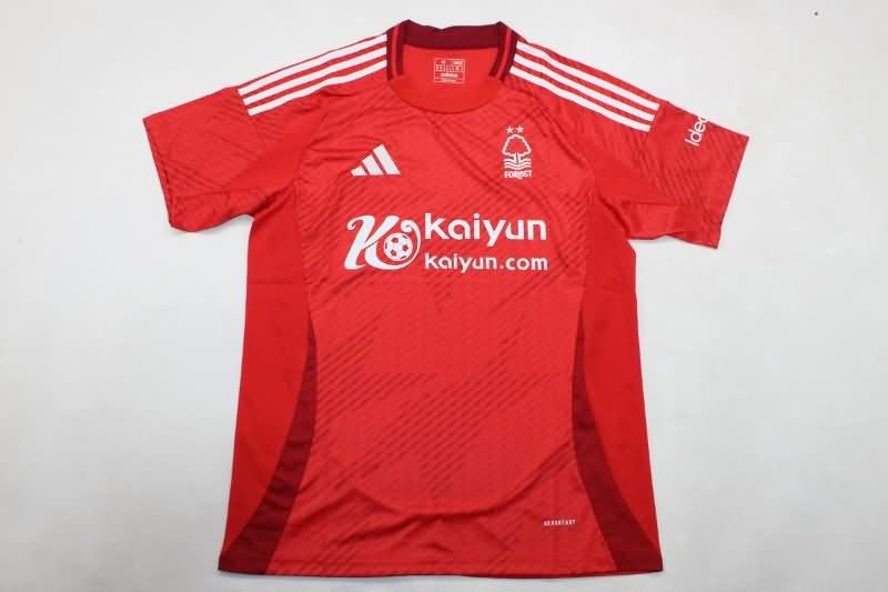 Thailand Quality(AAA) 24/25 Nottingham Forest Home Soccer Jersey