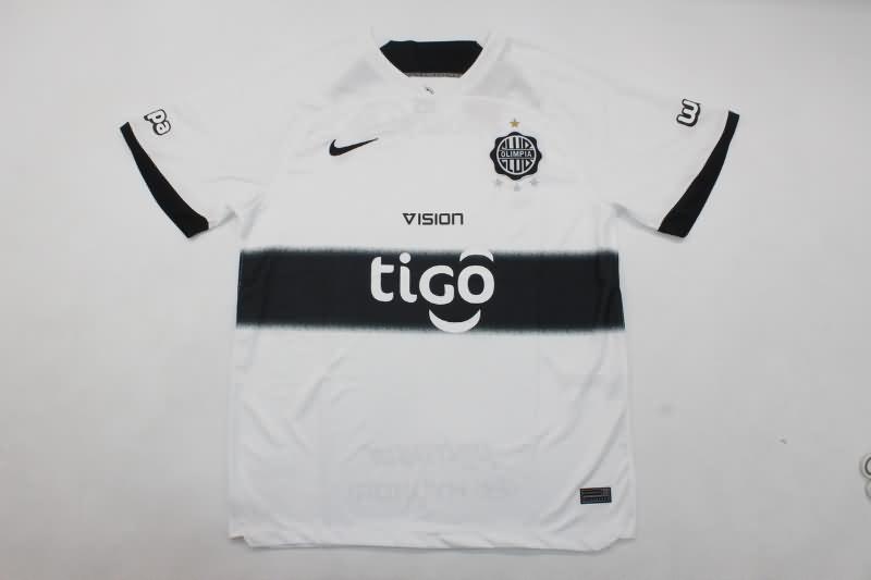 Thailand Quality(AAA) 2024 Olimpia Home Soccer Jersey