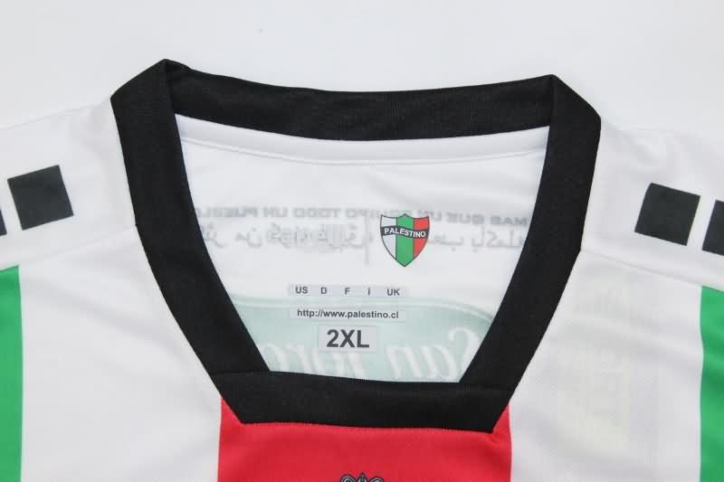 Thailand Quality(AAA) 2024 Palestino Home Soccer Jersey