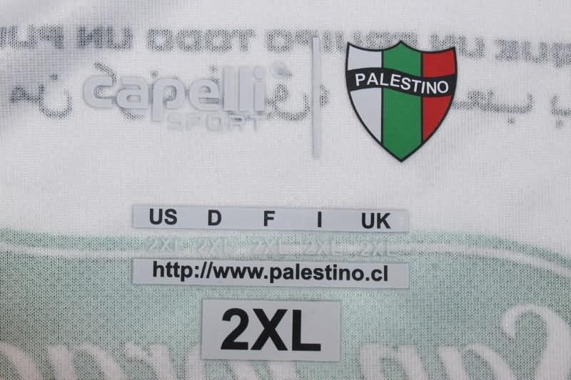 Thailand Quality(AAA) 2024 Palestino Home Soccer Jersey