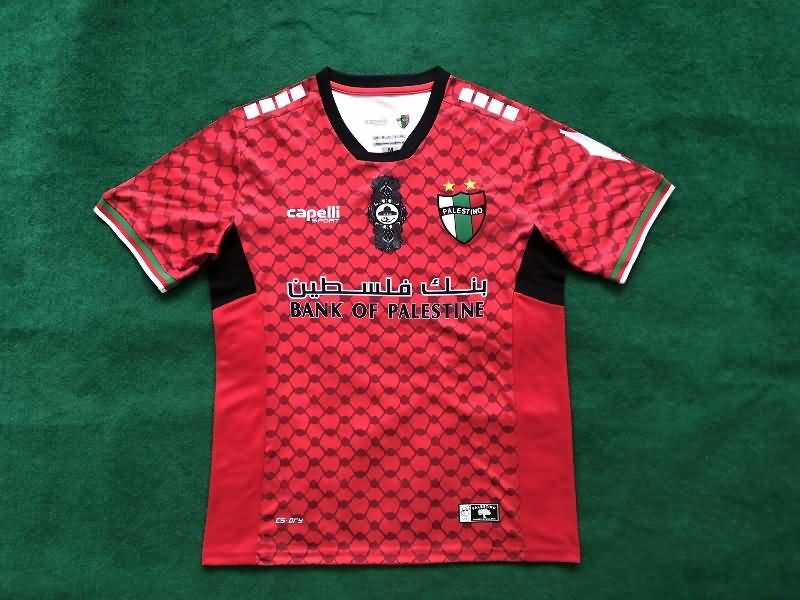 Thailand Quality(AAA) 2024 Palestino Training Soccer Jersey 02
