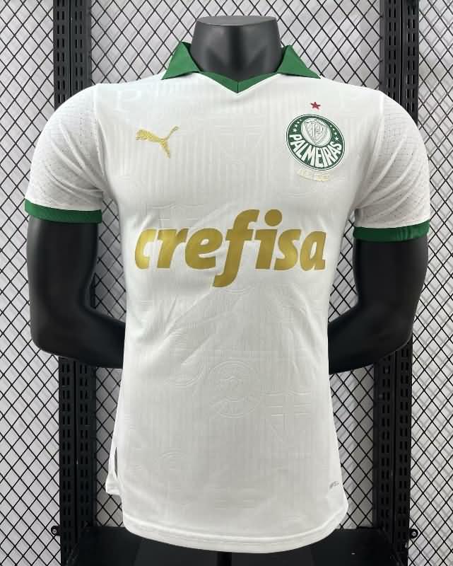 Thailand Quality(AAA) 2024 Palmeiras Away Soccer Jersey (Player)