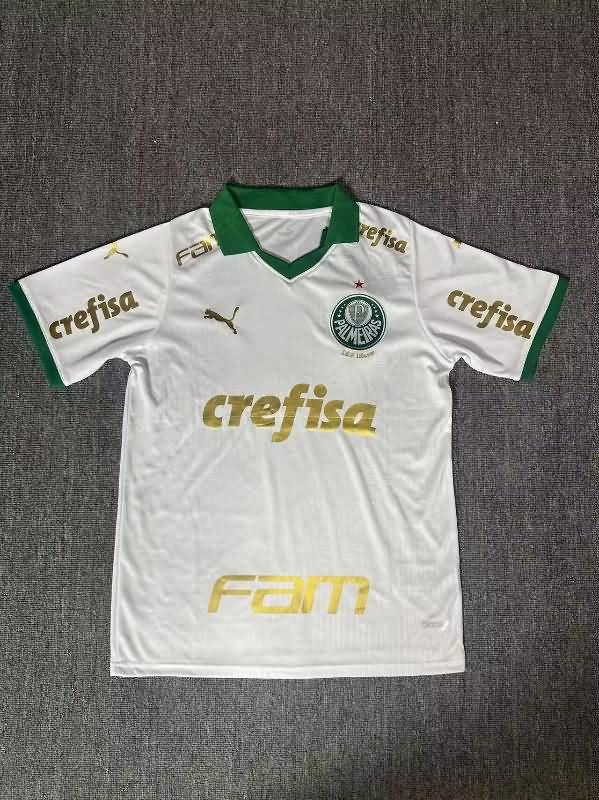 Thailand Quality(AAA) 2024 Palmeiras Away Soccer Jersey Sponsor