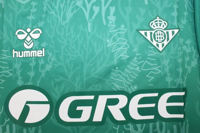Thailand Quality(AAA) 24/25 Real Betis Fourth Soccer Jersey