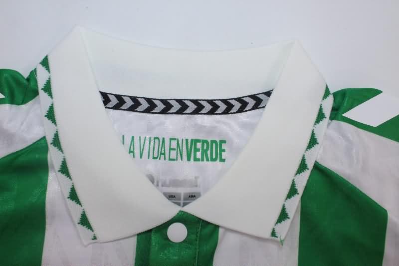 Thailand Quality(AAA) 24/25 Real Betis Home Long Sleeve Soccer Jersey