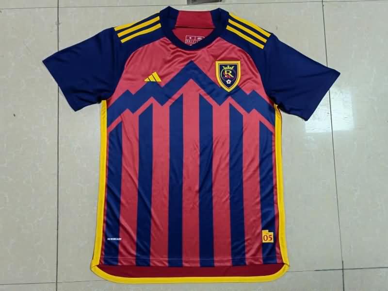 Thailand Quality(AAA) 2024 Real Salt Lake Home Soccer Jersey