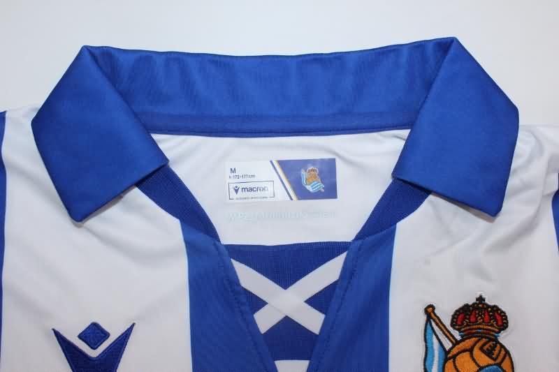 Thailand Quality(AAA) 24/25 Real Sociedad Home Soccer Jersey