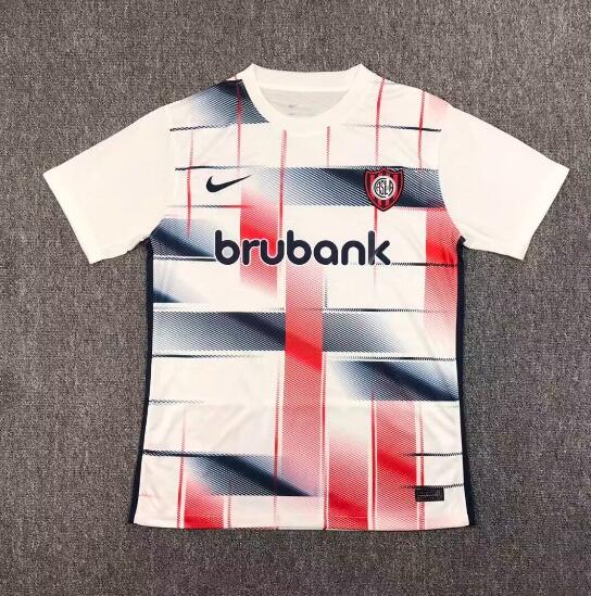 Thailand Quality(AAA) 24/25 San Lorenzo Away Soccer Jersey