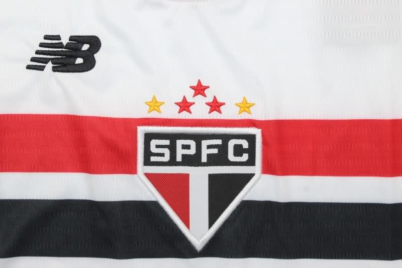 Thailand Quality(AAA) 2024 Sao Paulo Home Women Soccer Jersey