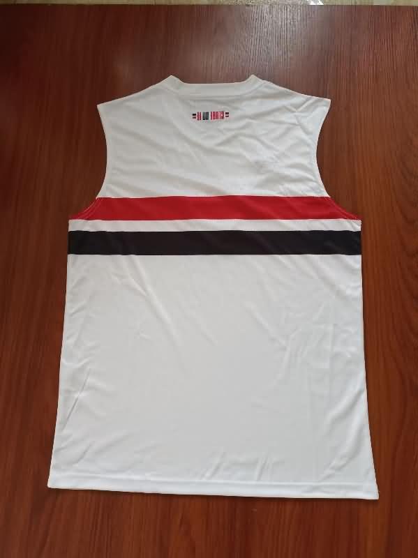 Thailand Quality(AAA) 2024 Sao Paulo Training Vest Soccer Jersey 02