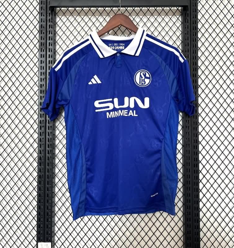 Thailand Quality(AAA) 24/25 Schalke 04 Home Soccer Jersey