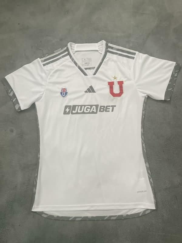 Thailand Quality(AAA) 2024 Universidad Chile Away Women Soccer Jersey