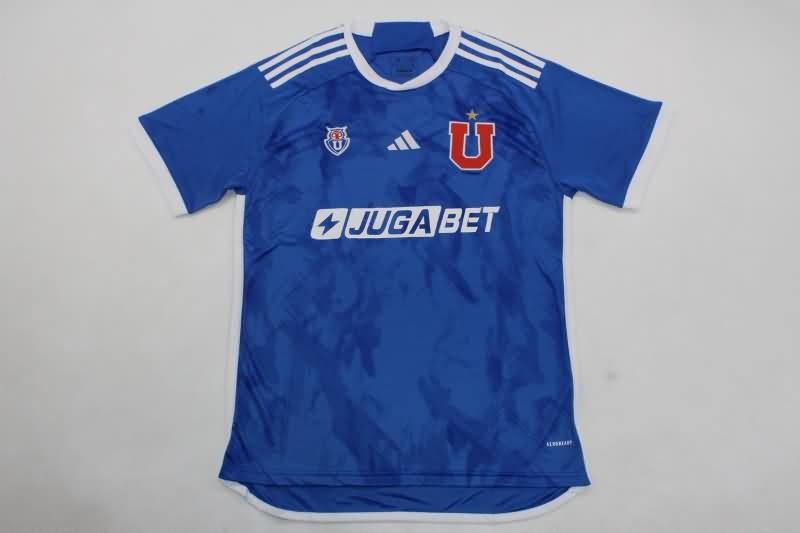 Thailand Quality(AAA) 2024 Universidad Chile Home Soccer Jersey