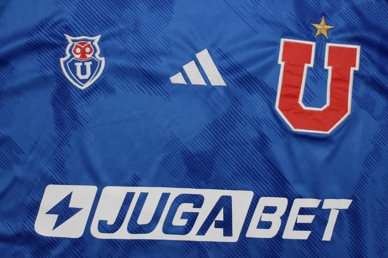 Thailand Quality(AAA) 2024 Universidad Chile Home Soccer Jersey