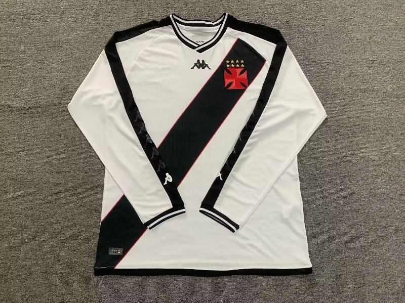 Thailand Quality(AAA) 2024 Vasco Da Gama Away Long Sleeve Soccer Jersey