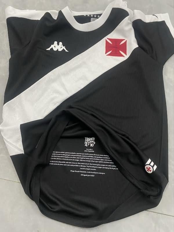 Thailand Quality(AAA) 2024 Vasco Da Gama Black Soccer Jersey