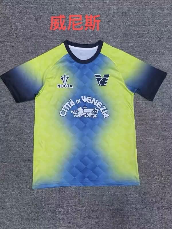 Thailand Quality(AAA) 24/25 Venezia Goalkeeper Green Soccer Jersey