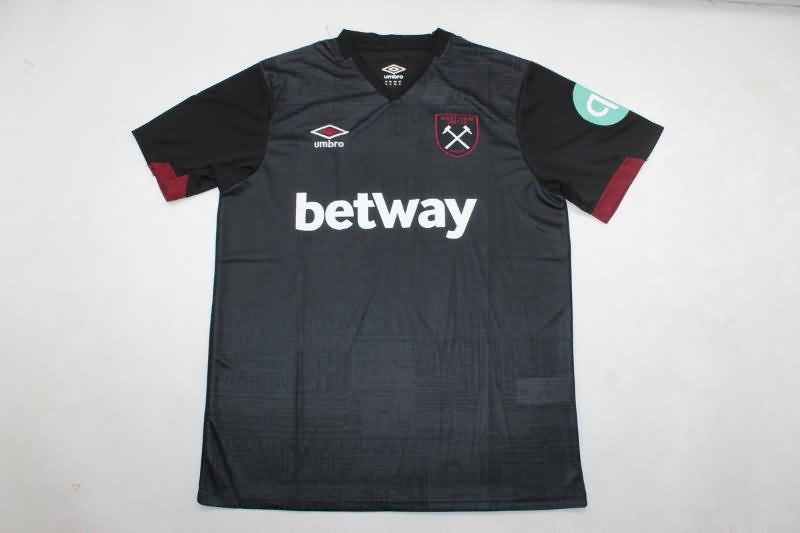 Thailand Quality(AAA) 24/25 West Ham Away Soccer Jersey