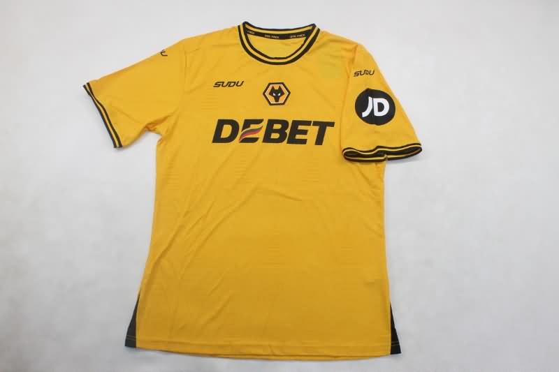 Thailand Quality(AAA) 24/25 Wolves Home Soccer Jersey (Player)