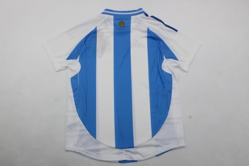 2024 Argentina Copa America Home Kids Soccer Jersey And Shorts (Player)