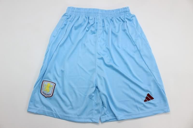24/25 Aston Villa Away Kids Soccer Jersey And Shorts