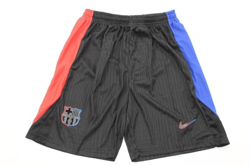 24/25 Barcelona Away Kids Soccer Jersey And Shorts Sponsor