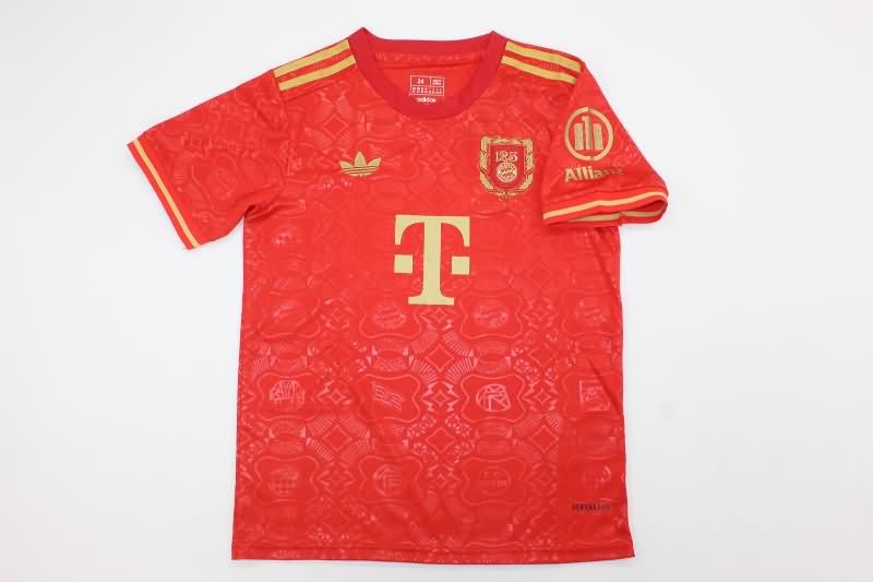 125th Bayern Munich Anniversary Kids Soccer Jersey And Shorts