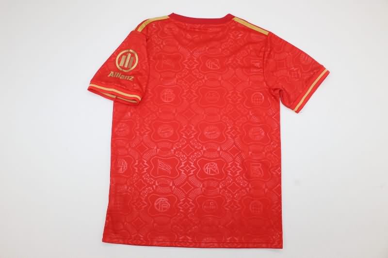 125th Bayern Munich Anniversary Kids Soccer Jersey And Shorts