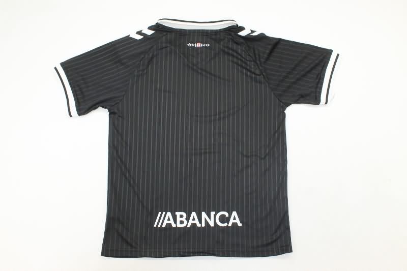 100th Celta Anniversary Black Kids Soccer Jersey And Shorts