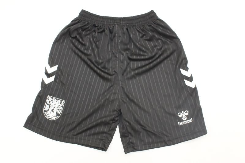 100th Celta Anniversary Black Kids Soccer Jersey And Shorts