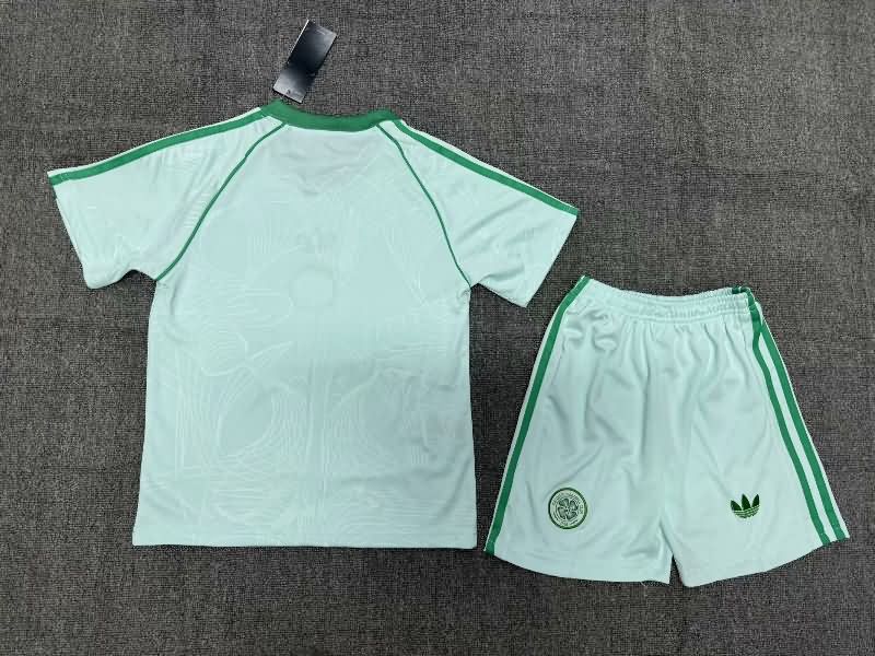 24/25 Celtic Green Kids Soccer Jersey And Shorts