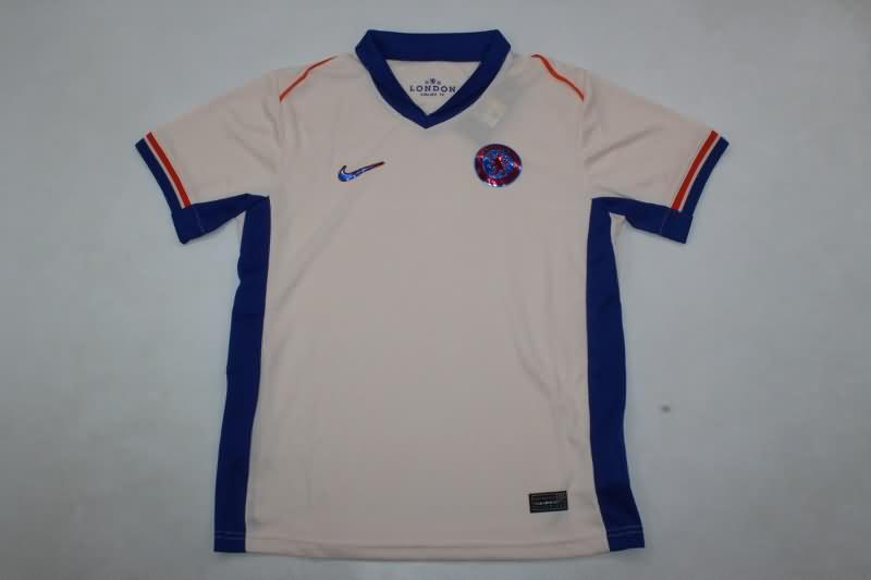 24/25 Chelsea Away Kids Soccer Jersey And Shorts