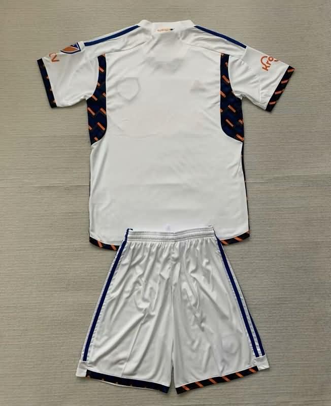 2024 Cincinnati Away Kids Soccer Jersey And Shorts