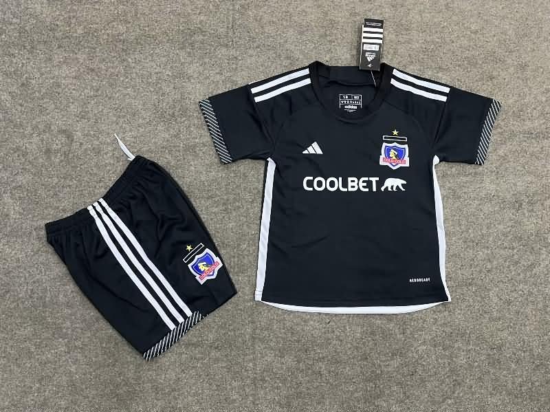 2024 Colo Colo Away Kids Soccer Jersey And Shorts
