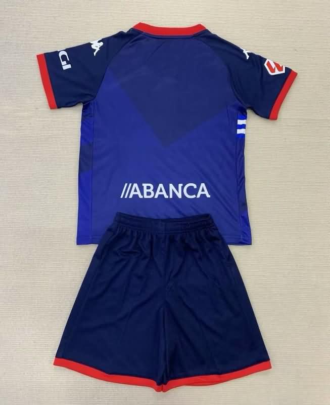 24/25 Deportivo La Coruna Third Kids Soccer Jersey And Shorts