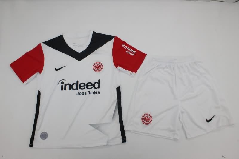 24/25 Frankfurt Home Kids Soccer Jersey And Shorts