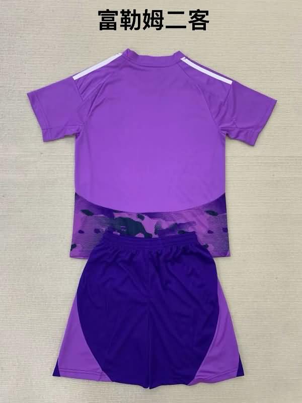 24/25 Fulham Third Kids Soccer Jersey And Shorts