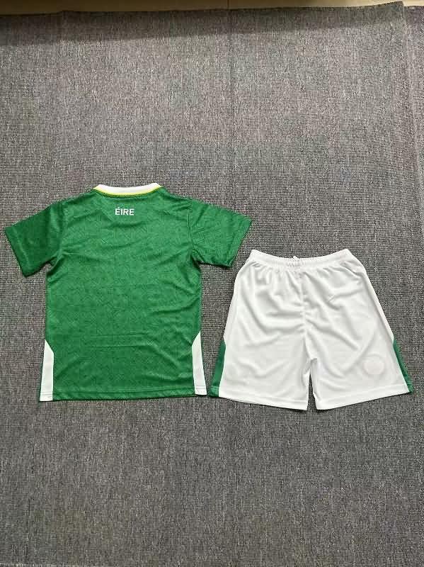 2024 Ireland Home Kids Soccer Jersey And Shorts