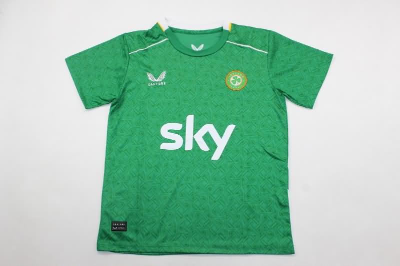 2024 Ireland Home Kids Soccer Jersey And Shorts