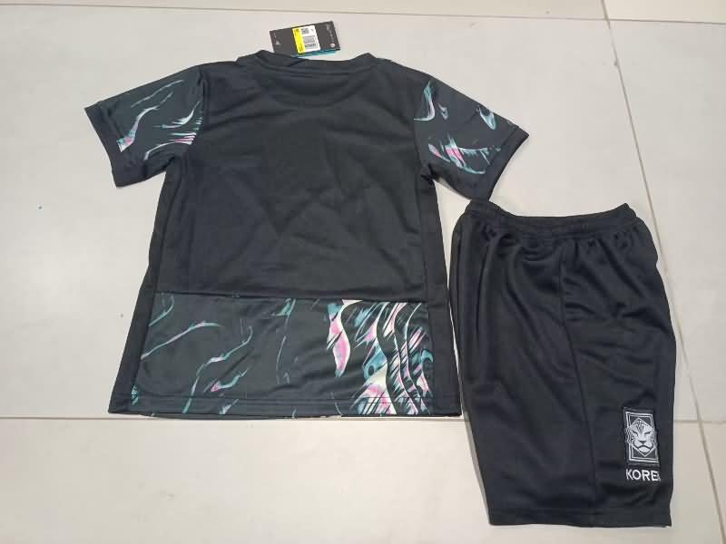 2024 Korea Away Kids Soccer Jersey And Shorts