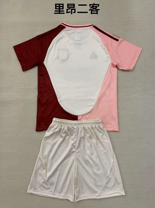 24/25 Lyon Third Kids Soccer Jersey And Shorts