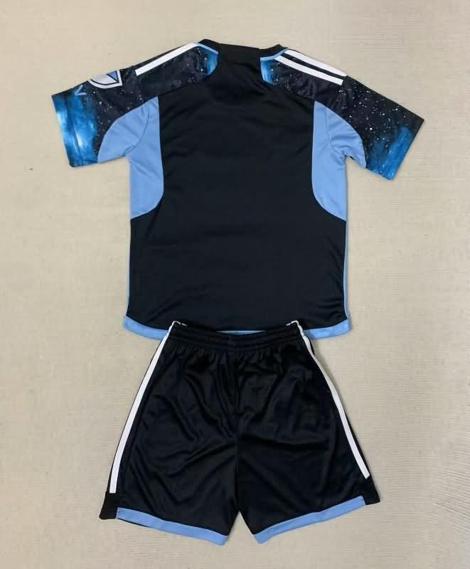 2024 Minnesota United Home Kids Soccer Jersey And Shorts