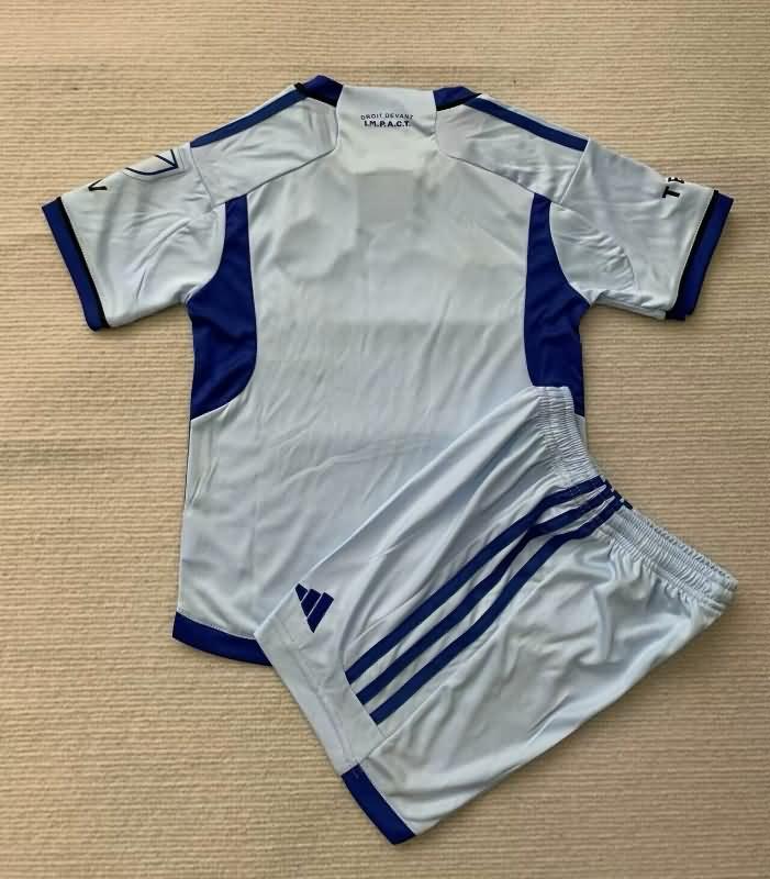2024 Montreal Away Kids Soccer Jersey And Shorts