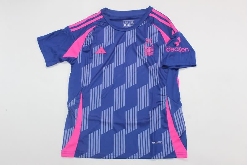 24/25 Nottingham Forest Away Kids Soccer Jersey And Shorts