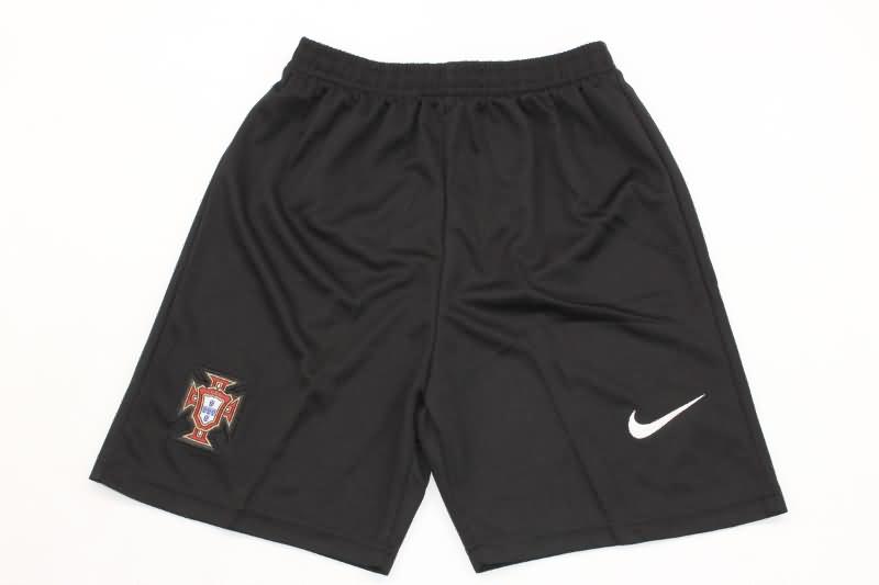 2024 Portugal Away Kids Soccer Jersey And Shorts