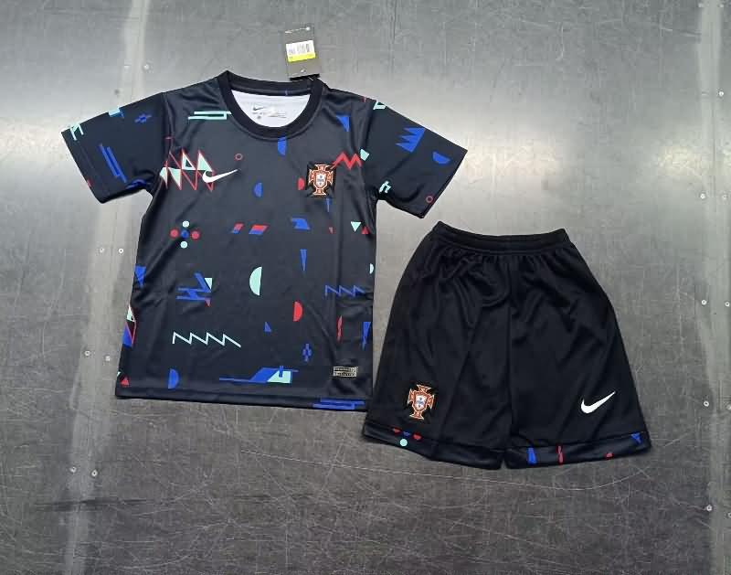 2024 Portugal Training Kids Soccer Jersey And Shorts