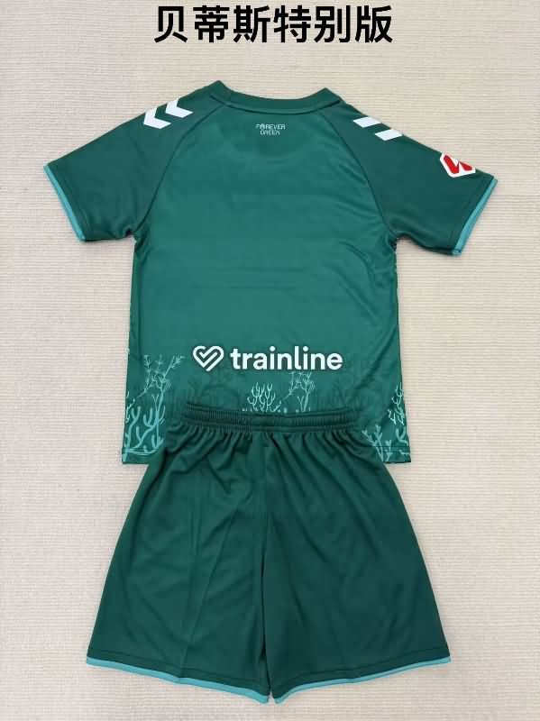 24/25 Real Betis Special Kids Soccer Jersey And Shorts