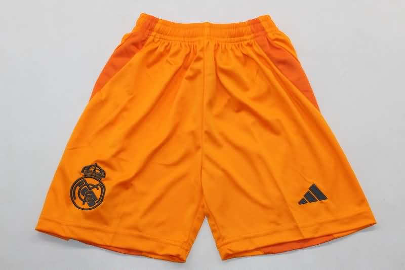24/25 Real Madrid Away Kids Soccer Jersey And Shorts