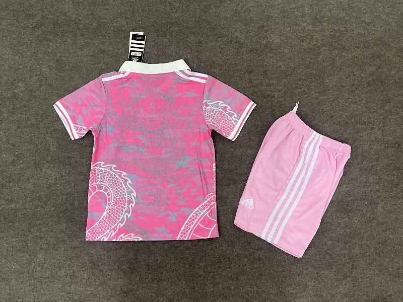 24/25 Real Madrid Special Kids Soccer Jersey And Shorts 04